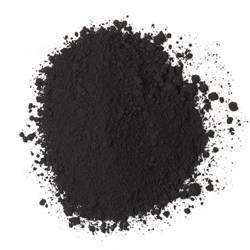 Natural black colored mineral pigment